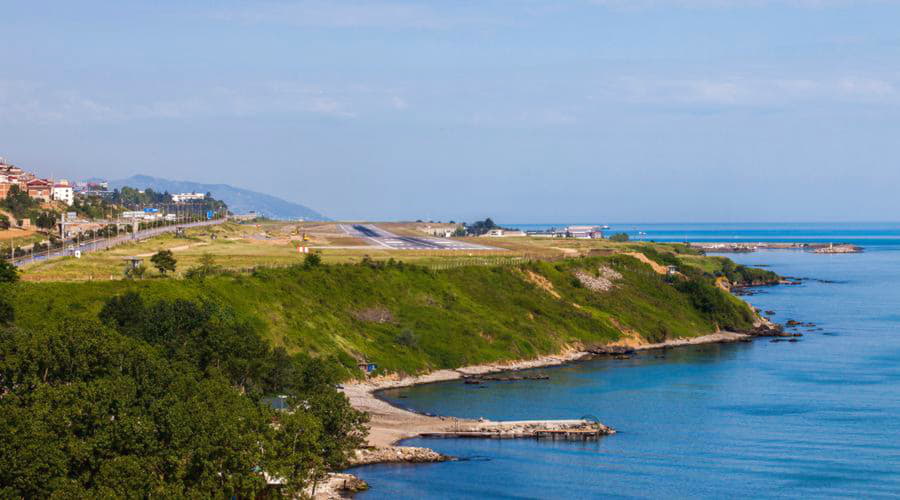 ¿Cuáles son las opciones de vehículos más populares en El Aeropuerto de Trebisonda?